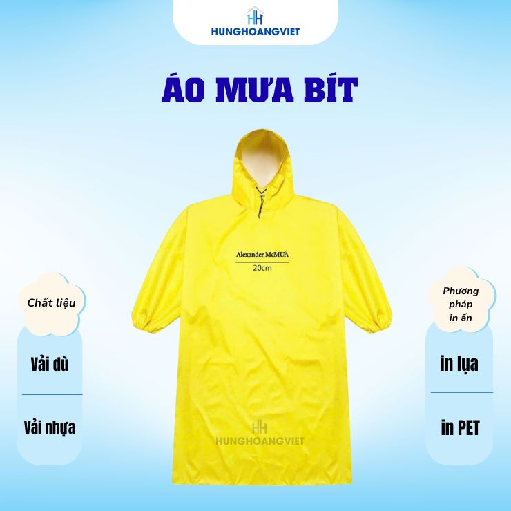Áo mưa bít hông Áo mưa bít hông
